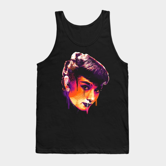 Audrey Hepburn Tank Top by lazartemarjun